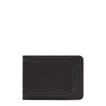 PORTAFOGLIO UOMO PIQUADRO PELLE SENZA RIBALTINA PU257S143R NERO
