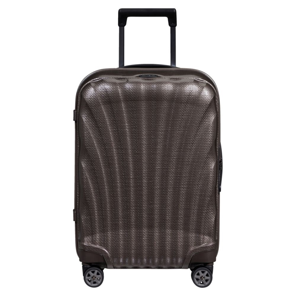 VALIGIA TROLLEY BAGAGLIO A MANO SAMSONITE C-LITE RIGIDO 134679 WALNUT 55 CM