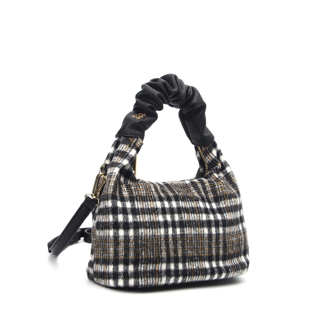 BORSA A MANO E TRACOLLA MINI DONNA YNOT STT-003F7 BLACK