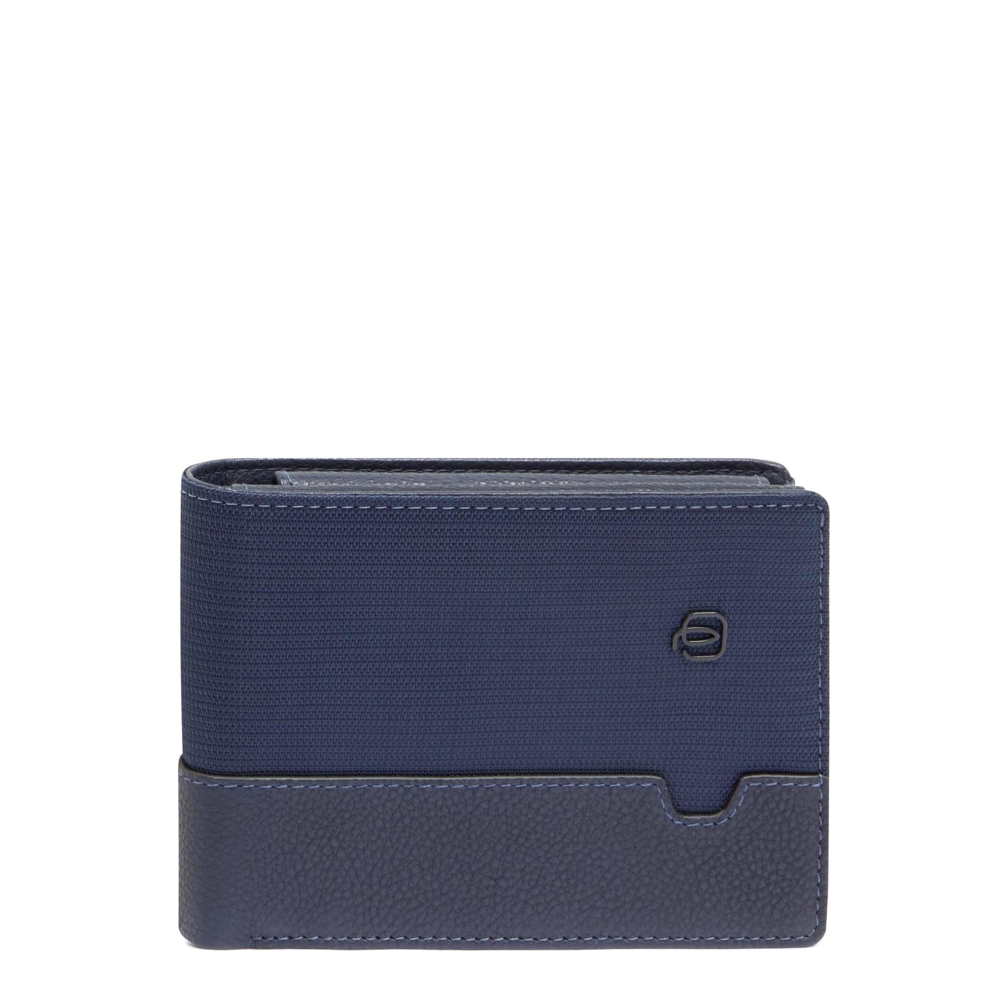 PORTAFOGLIO PIQUADRO COMPLETO PU1392W138R BLU