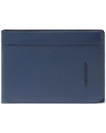 PORTAFOGLIO PIQUADRO PICCOLO CON MONETE PU4518W137R BLU