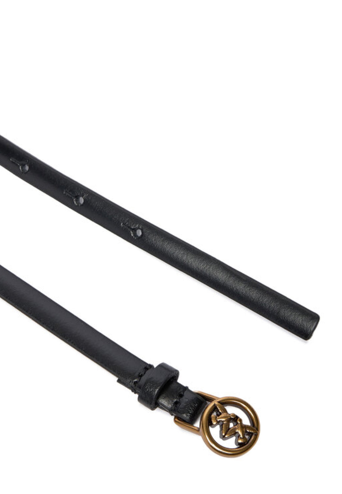 CINTURA PINKO LOVE BERRY H1 BELT 105481 A0F1 Z99Q NERO