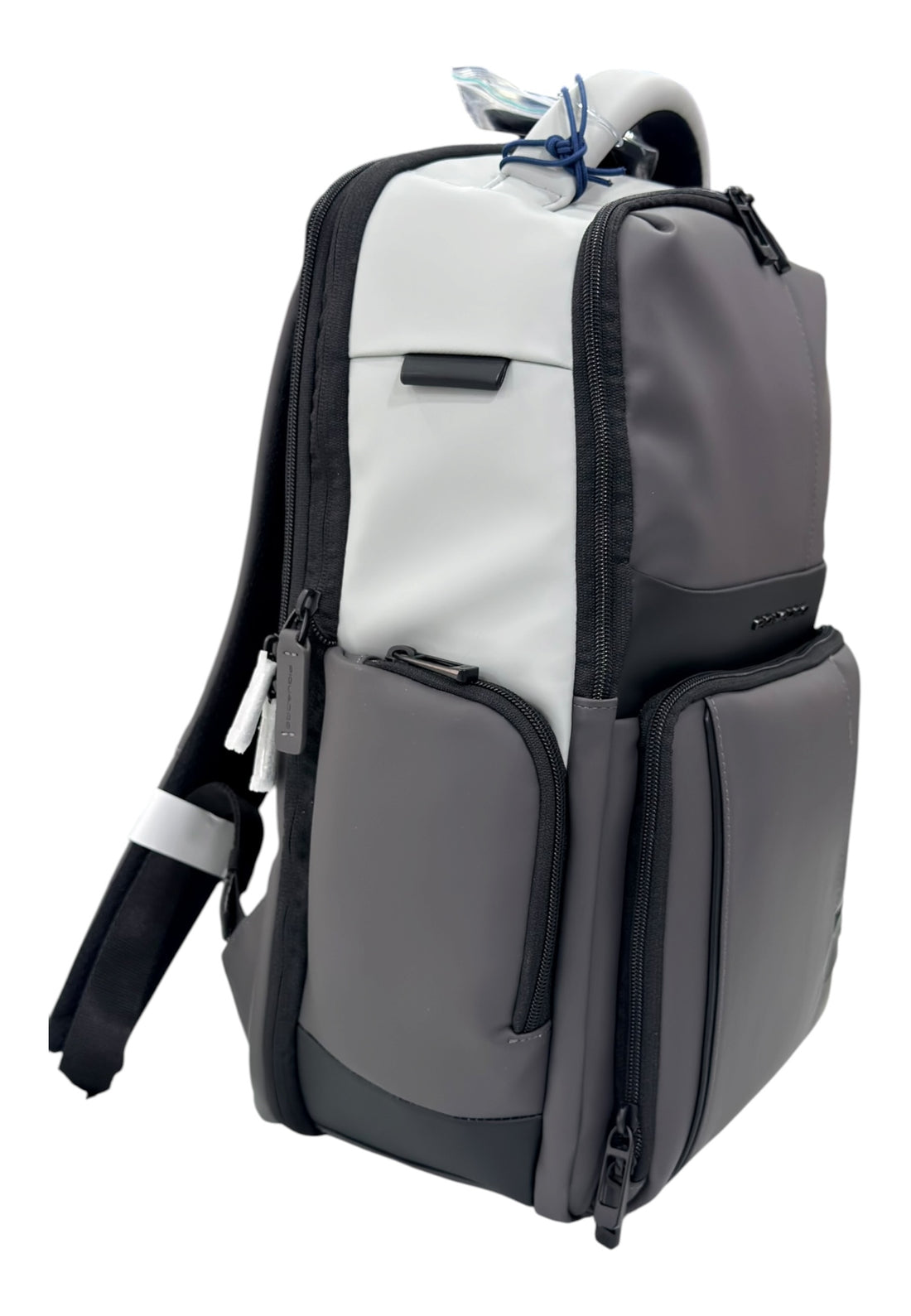 ZAINO PIQUADRO UOMO GOMMATO IMPERMEABILE CA6239W129W GRIGIO-NERO 15.6"