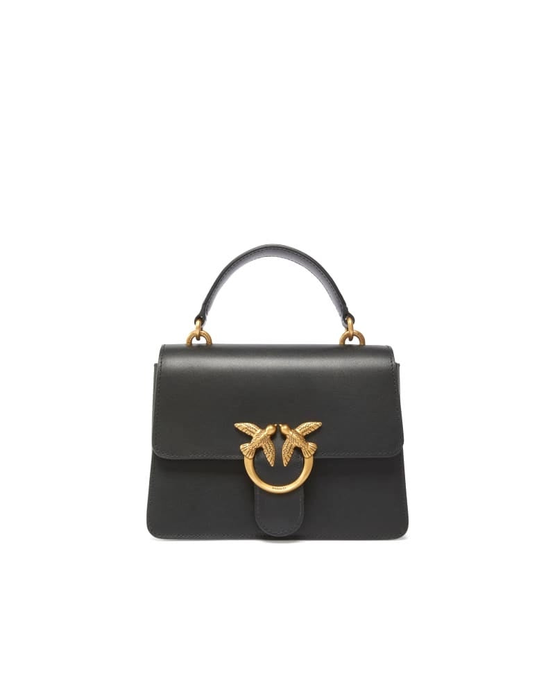 BORSA PINKO LOVE ONE TOP HANDLE MINI LIGHT 100071 A0F1 Z99Q NERO
