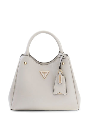 BORSA A MANO E TRACOLLA DONNA GUESS MERIDIAN II BG697405 IVORY