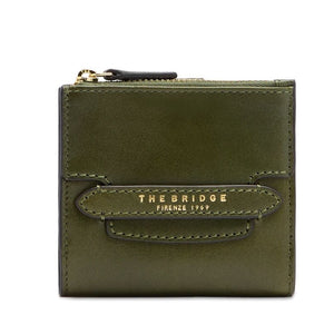 PORTAFOGLIO DONNA PICCOLO THE BRIDGE LUCREZIA 01800501 00C VERDE