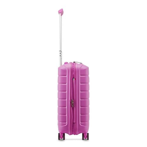 RONCATO HARD CASE TROLLEY HAND LUGGAGE SMALL BUTTERFLY 41818361 PINK 55 CM 