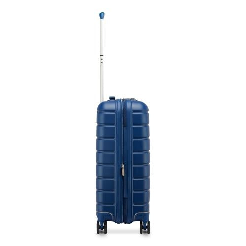 RONCATO HARD CASE HAND LUGGAGE SUITCASE SMALL RELIFE 463453 BLUE 60 CM 