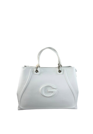 BORSA A MANO E TRACOLLA GRANDE GAELLE GAACW03186 BIANCO