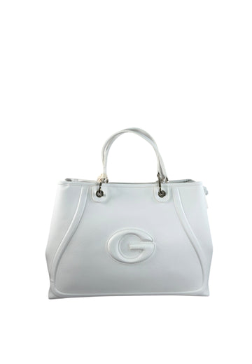BORSA A MANO E TRACOLLA GRANDE GAELLE GAACW03186 BIANCO