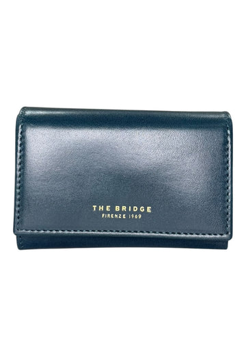 PORTAFOGLIO DONNA PICCOLO THE BRIDGE LUCREZIA 01725601 00E PETROLIO