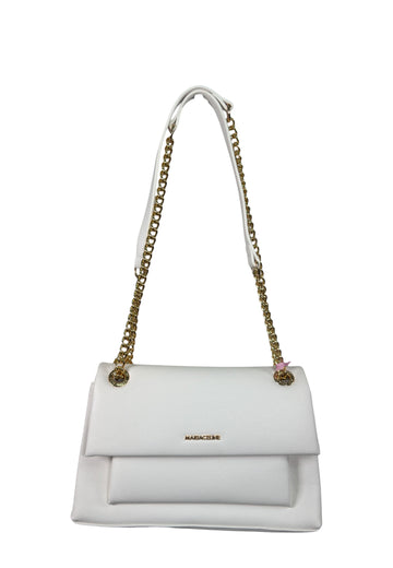 BORSA A SPALLA PICCOLA DONNA MARIACELINE  MC6601-2 WHITE