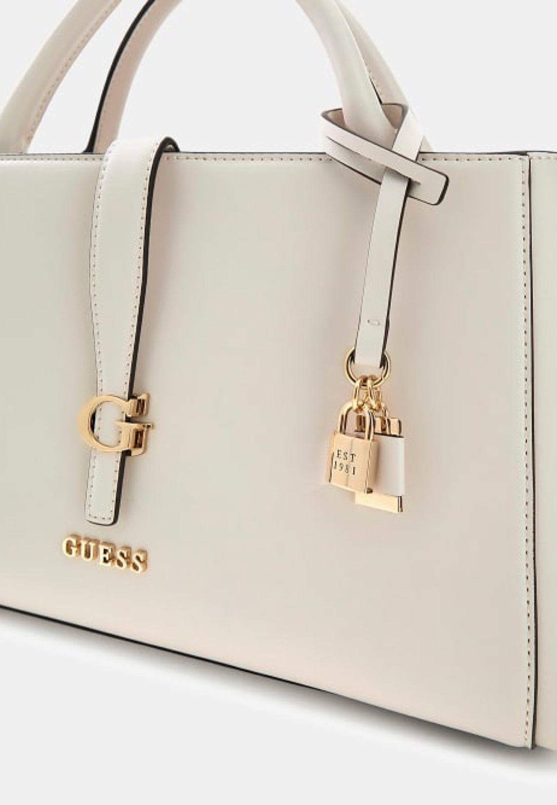 BORSA A MANO E TRACOLLA DONNA GUESS CARRIE VG989606 STONE