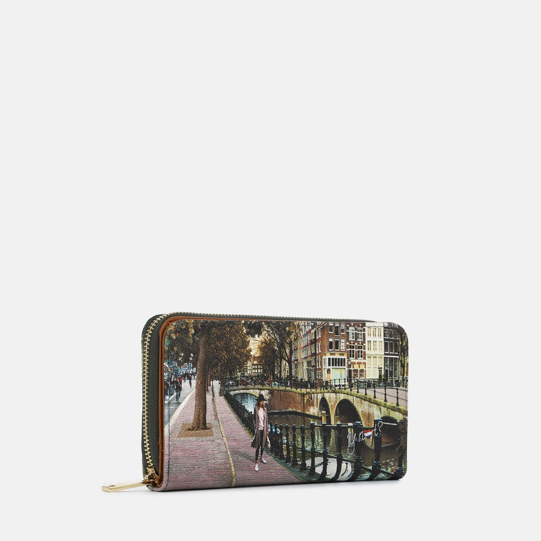 PORTAFOGLIO DONNA YNOT LUNGO YES-372F6 AMSTERDAM BRIDGE