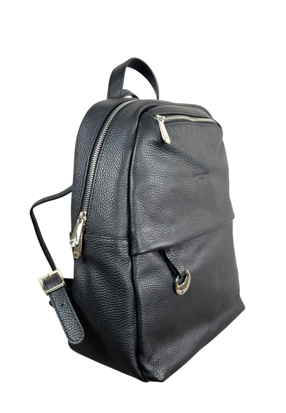 ZAINO DONNA IN PELLE PELLETTERIA VENETA D26123 NERO