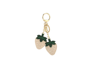 PORTACHIAVI IN PELLE DONNA YNOT PCH001S1 FRAGOLE MILK