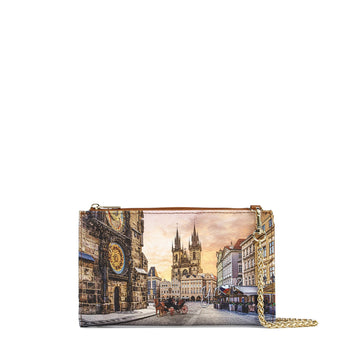 PORTAFOGLIO TRACOLLINA DONNA YNOT YES-456F6 ASTRO CLOCK