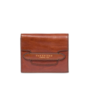 PORTAFOGLIO DONNA PICCOLO THE BRIDGE LUCREZIA 01802401 14 MARRONE