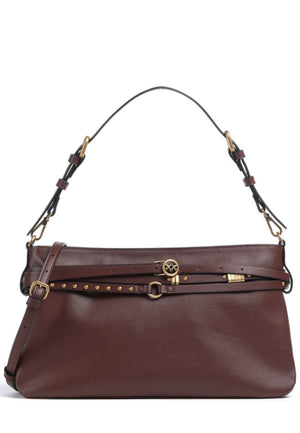 BORSA PINKO BELT BAG A SPALLA E TRACOLLA 106176 A0QO R49Q BURGUNDY WINE