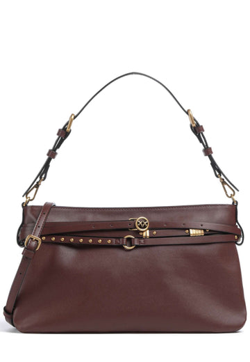 BORSA PINKO BELT BAG A SPALLA E TRACOLLA 106176 A0QO R49Q BURGUNDY WINE