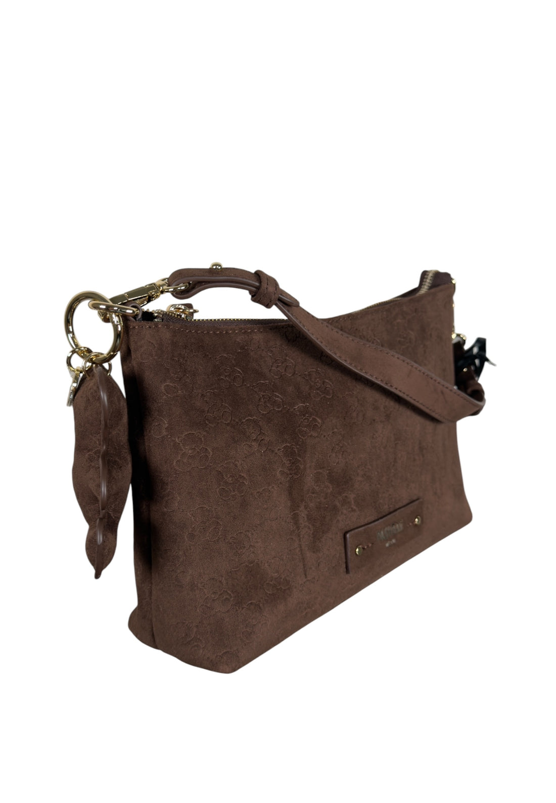 BORSA A SPALLA E TRACOLLA  PASHBAG YLENIA 20371 CIOCCOLATO
