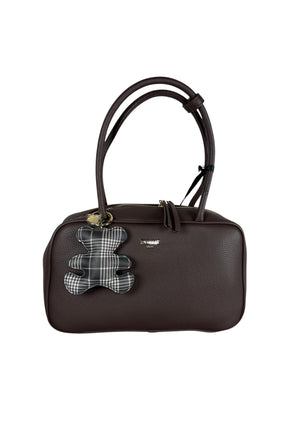 BORSA A SPALLA BAULETTO PASHBAG DODIE 20280 MARRONE