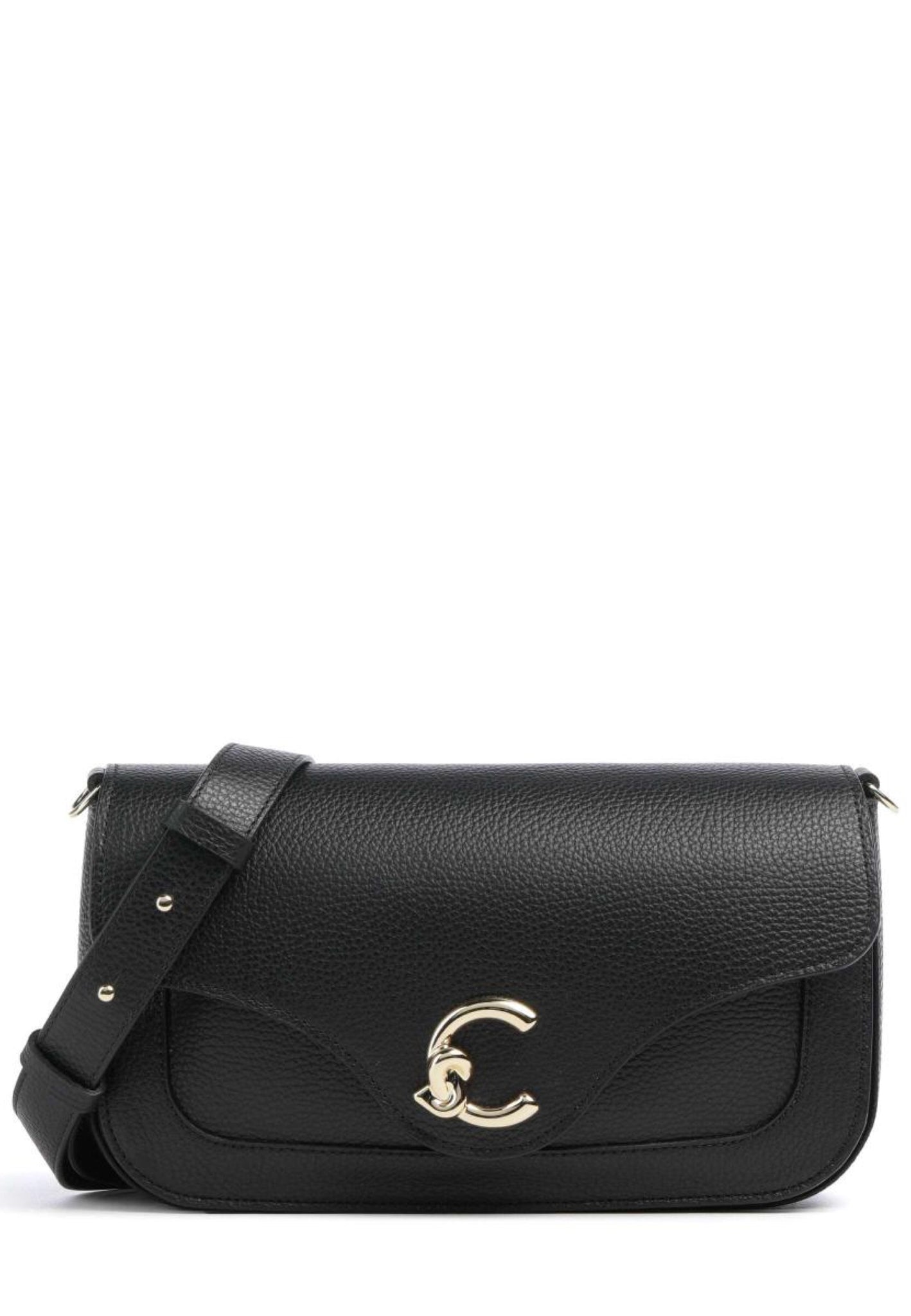 BORSA DONNA TRACOLLINA COCCINELLE C-ME E1SSL120301 001 NOIR