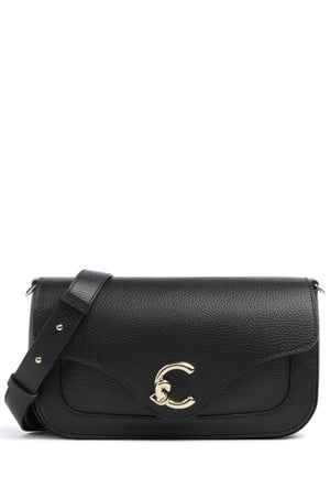 BORSA DONNA TRACOLLINA COCCINELLE C-ME E1SSL120301 001 NOIR