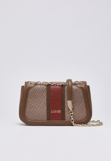BORSA TRACOLLINA LIU-JO EMATITE AF6108_E1141 71409 MOCHA