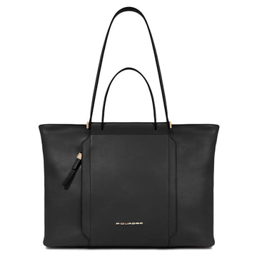 PIQUADRO WOMEN'S WORK BAG BD3336W92 BLACK