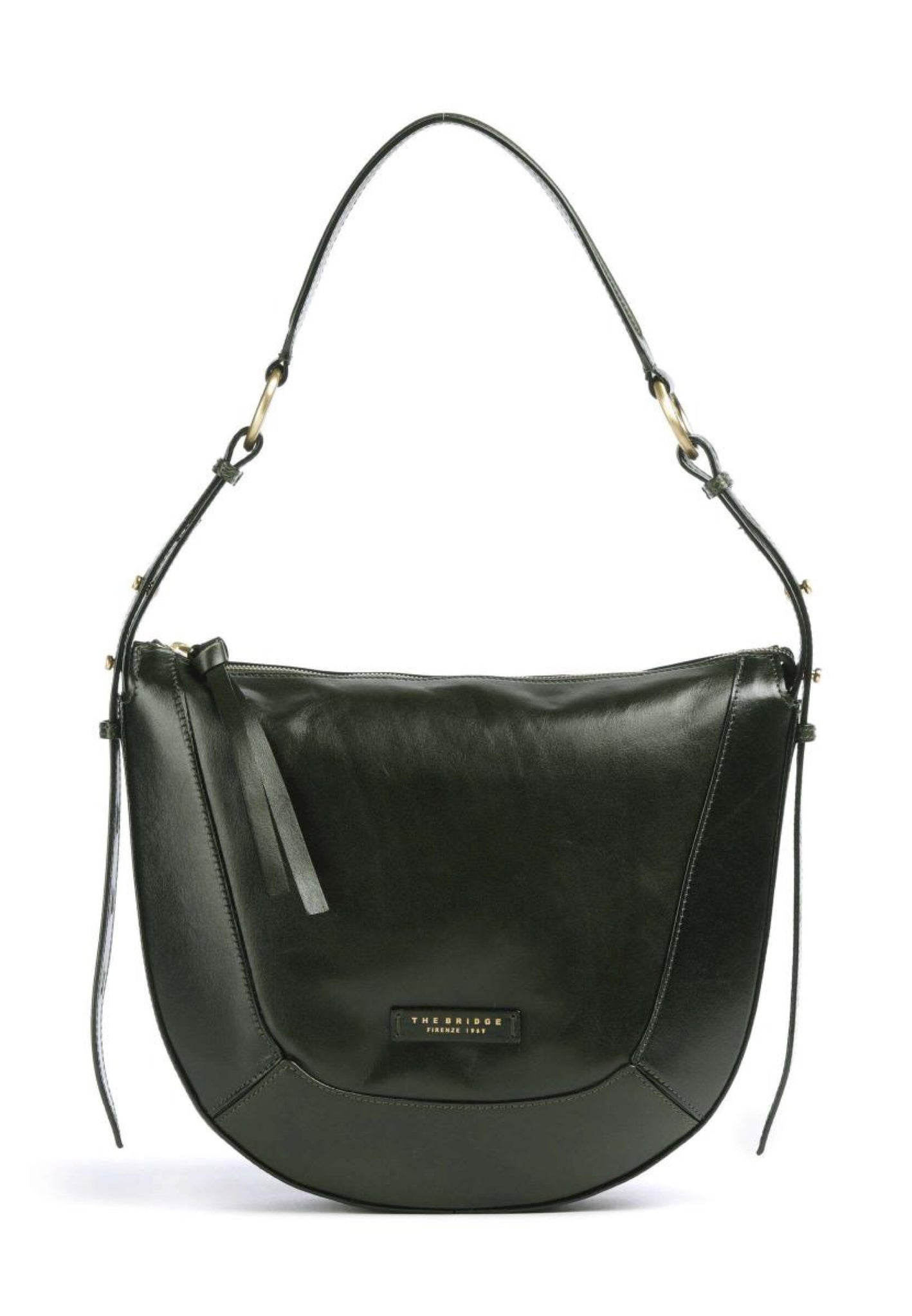BORSA A SPALLA THE BRIDGE FEDORA 04320401 I2 VERDE