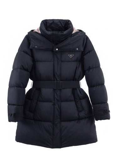 PIUMINO LUNGO DONNA YNOT ELG-004F1 NAVY