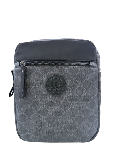 BORSELLO TRASVERSALE UOMO PACIOTTI 4US 10530 GRIGIO-NERO