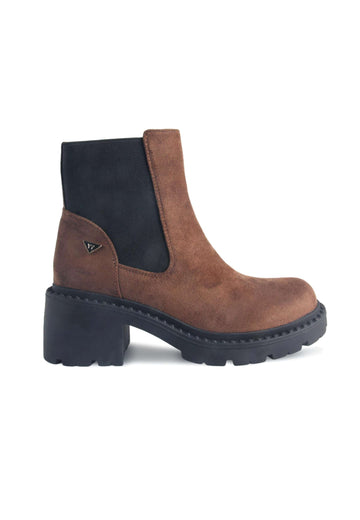 SCARPE STIVALETTO DONNA YNOT YN6208F1 KHAKI SUEDE