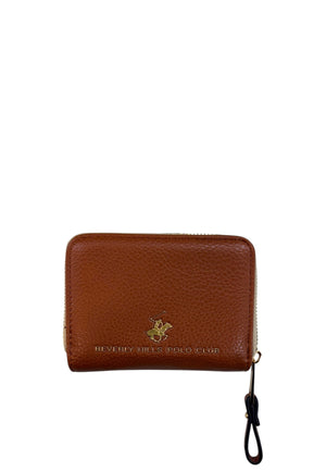 PORTAFOGLIO DONNA BEVERLY HILLS POLO CLUB PICCOLO BH-4034 CUOIO