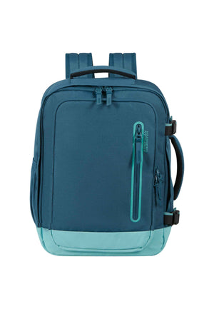 ZAINO-CABINA AMERICAN TOURISTER TAKE2CABIN S/M 159226 HARBOR BLUE-DUSTY TURQUOISE