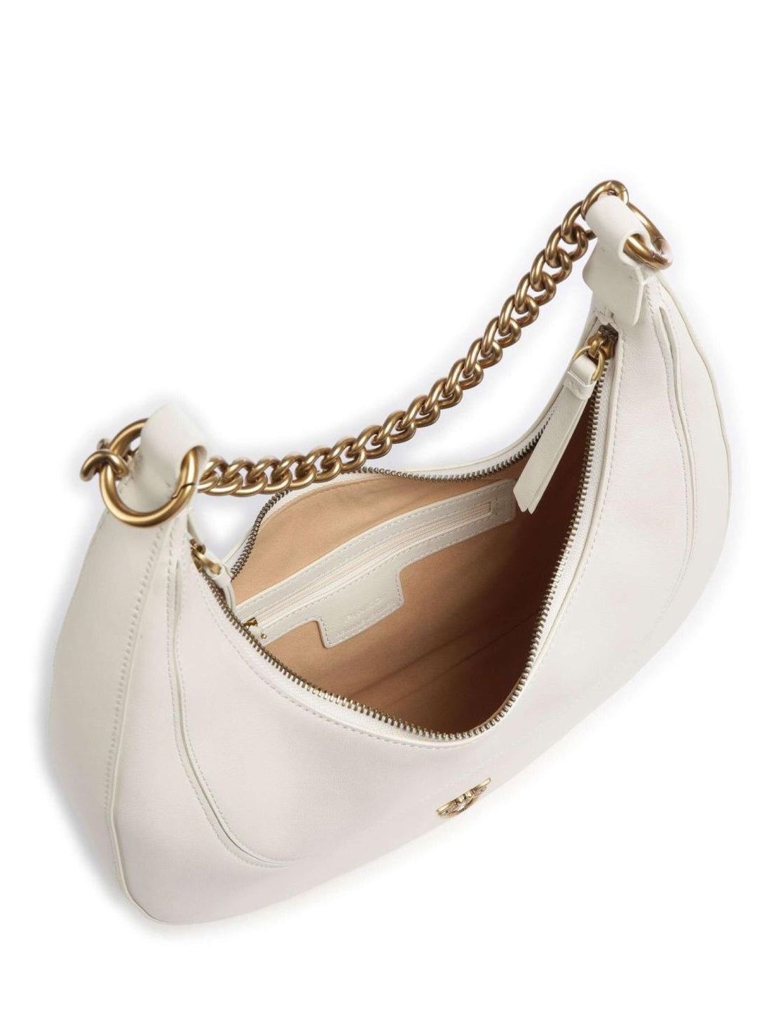 BORSA PINKO BRIOCHE HOBO CLASSIC 101526 A0QO BIANCO