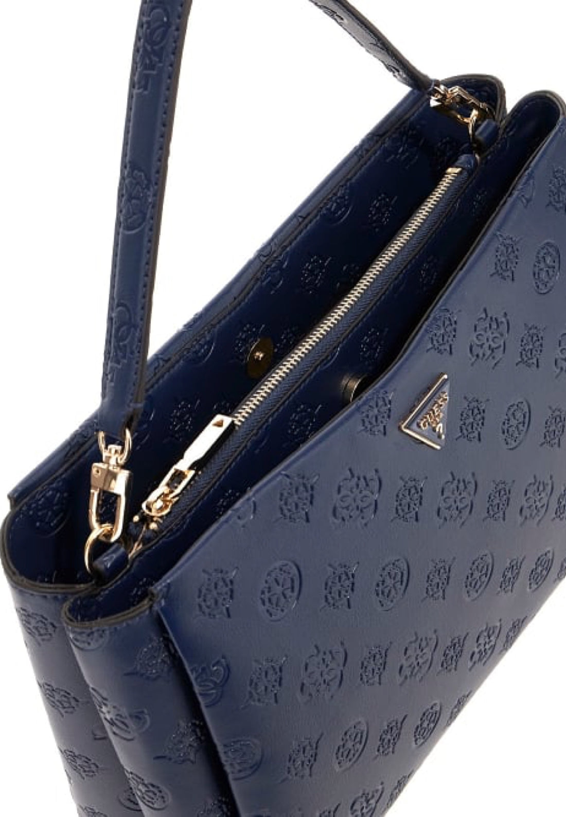 BORSA  A MANO E TRACOLLA GUESS TISHA PD776407 MIDNIGHT LOGO