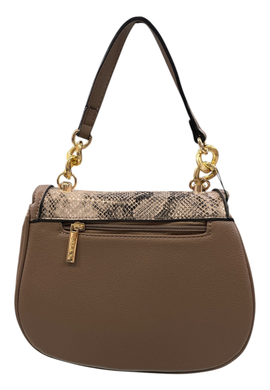 BORSA TRACOLLINA DONNA VERDE 16-0008178 ANIMALIER TAUPE TORTORA
