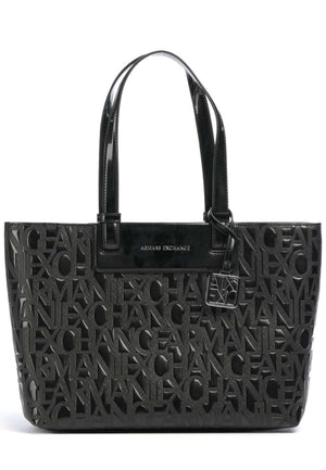 BORSA A SPALLA DONNA ARMANI EXCHANGE XW001481 AF17290 U5081 UC001 BLACK