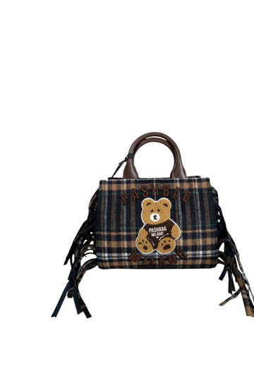 BORSA A MANO E TRACOLLA PICCOLA PASHBAG MINI MARGE 20157 SHEPHERD YARD NAVY