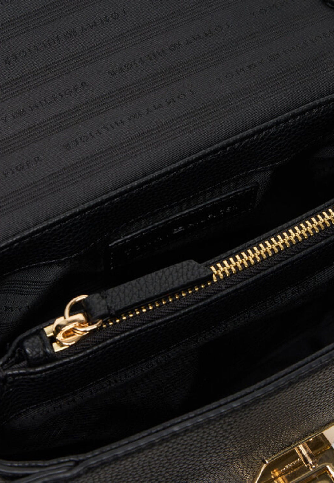 BORSA A SPALLA TRACOLLINA DONNA TOMMY HILFIGER AW0AW17726 BDS NERO