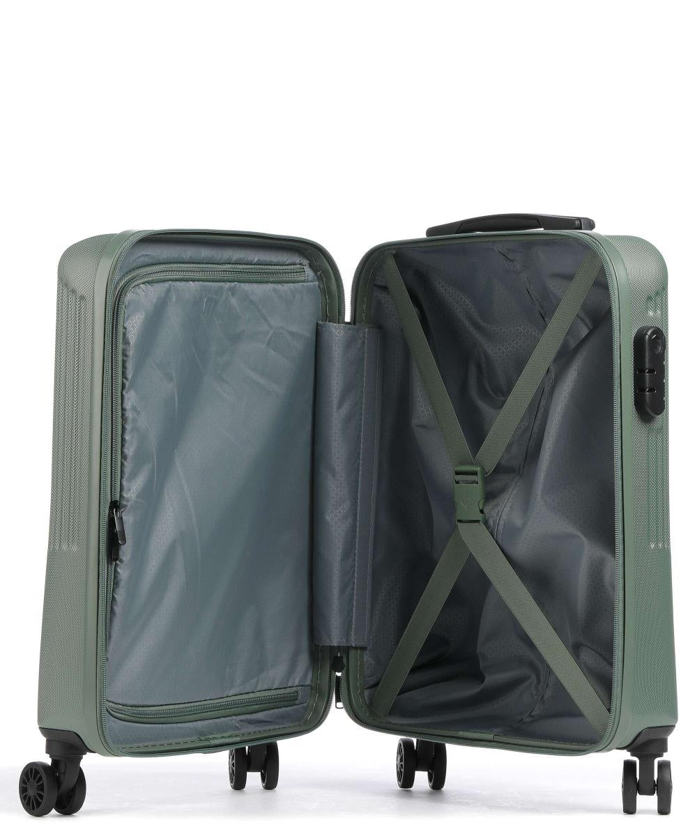 VALIGIA TROLLEY GRANDE TRAVELITE BALI 72349 VERDE 77 CM