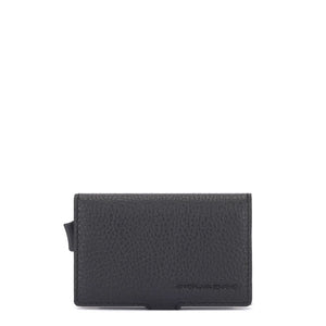 PIQUADRO WALLET CARD HOLDER + BANKNOTES MODUS PP5649MOSR BLACK