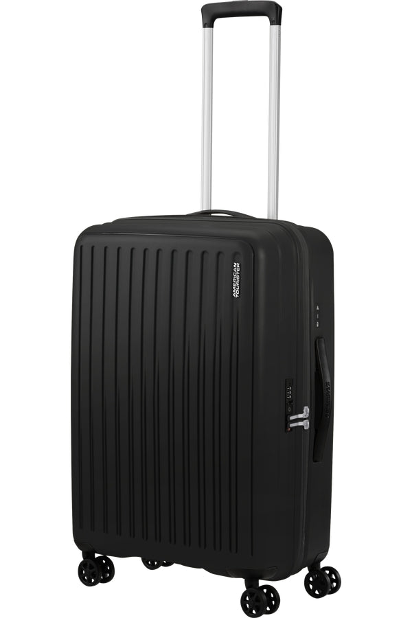 VALIGIA TROLLEY MEDIA AMERICAN TOURISTER  REJOY 153177 TRUE BLACK 68 CM