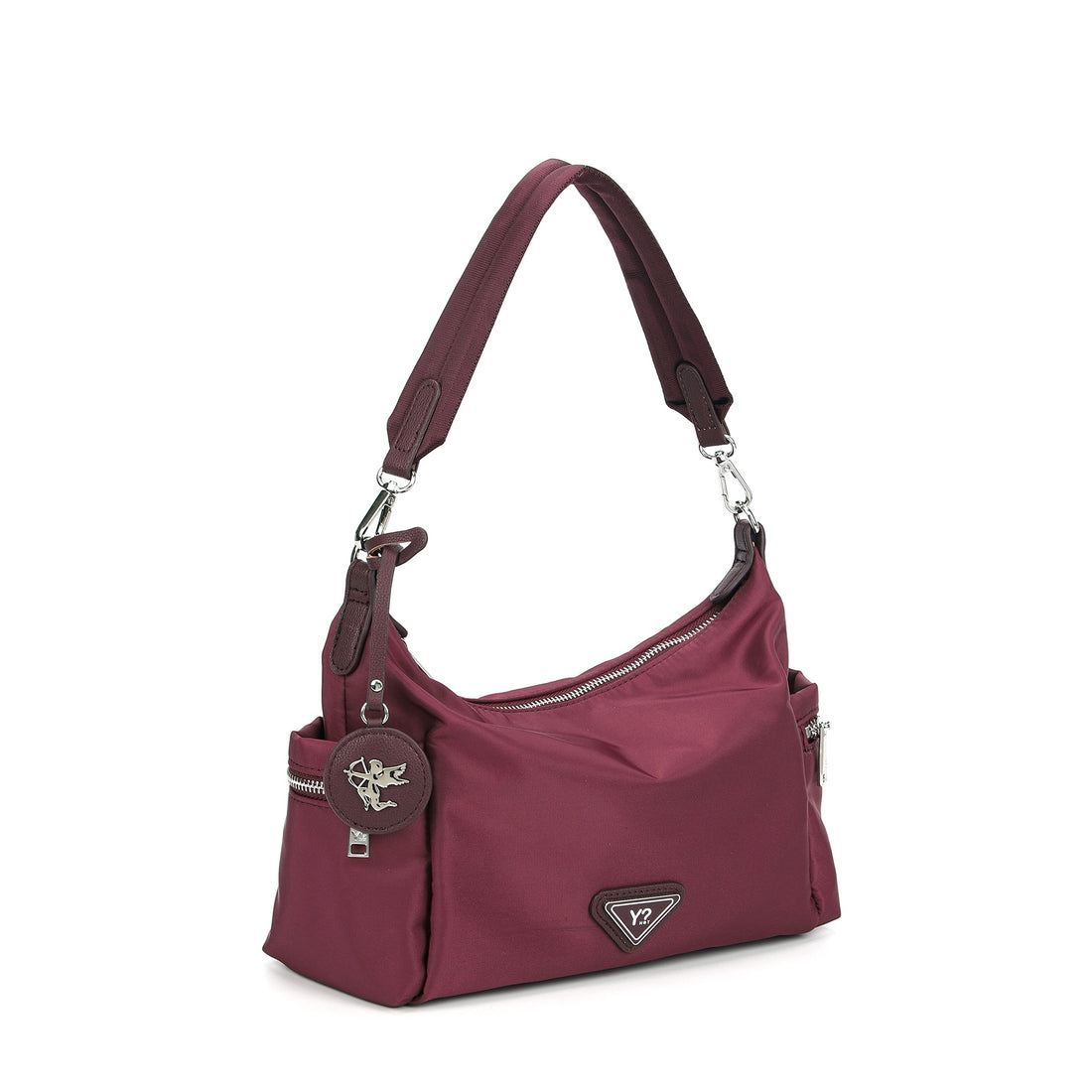 BORSA A TRACOLLA NYLON DONNA YNOT STE-005F7 CHERRY