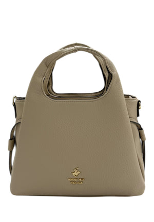 BORSA A MANO E TRACOLLA DONNA BEVERLY HILLS POLO CLUB BH-4401 TORTORA