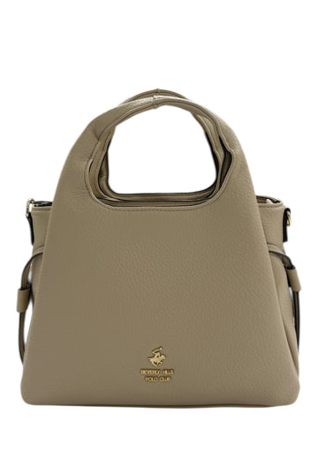 BORSA A MANO E TRACOLLA DONNA BEVERLY HILLS POLO CLUB BH-4401 TORTORA