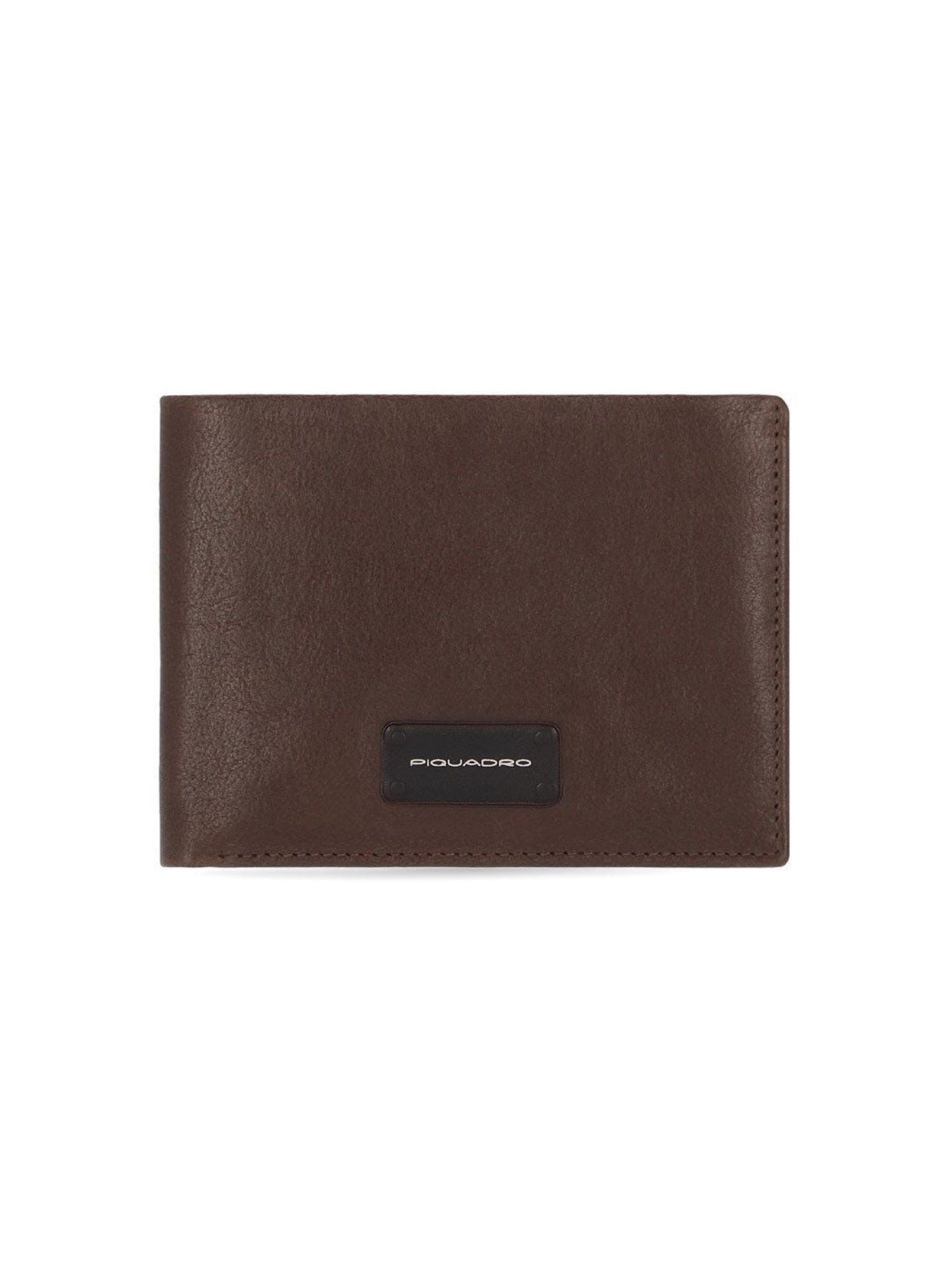 PIQUADRO WALLET WITHOUT FLAP PU5760APR DARK BROWN