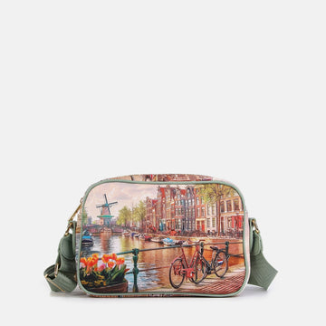 BORSA CAMERA BAG TRACOLLA DONNA YNOT YES-310S6 AMSTERDAM WINDMILL
